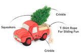 P.L.A.Y. Home for the Holidays Holiday Hauler Dog Toy