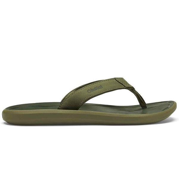 OluKai Mens Pili Waterproof Leather Sandals