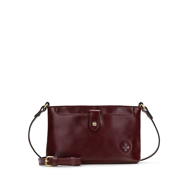 Patricia Nash Aimee Vintage Distressed Leather Crossbody Handbag