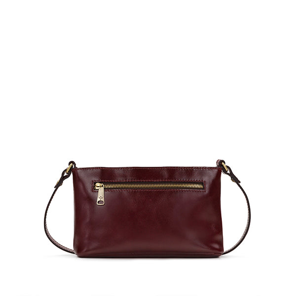 Patricia Nash Aimee Vintage Distressed Leather Crossbody Handbag