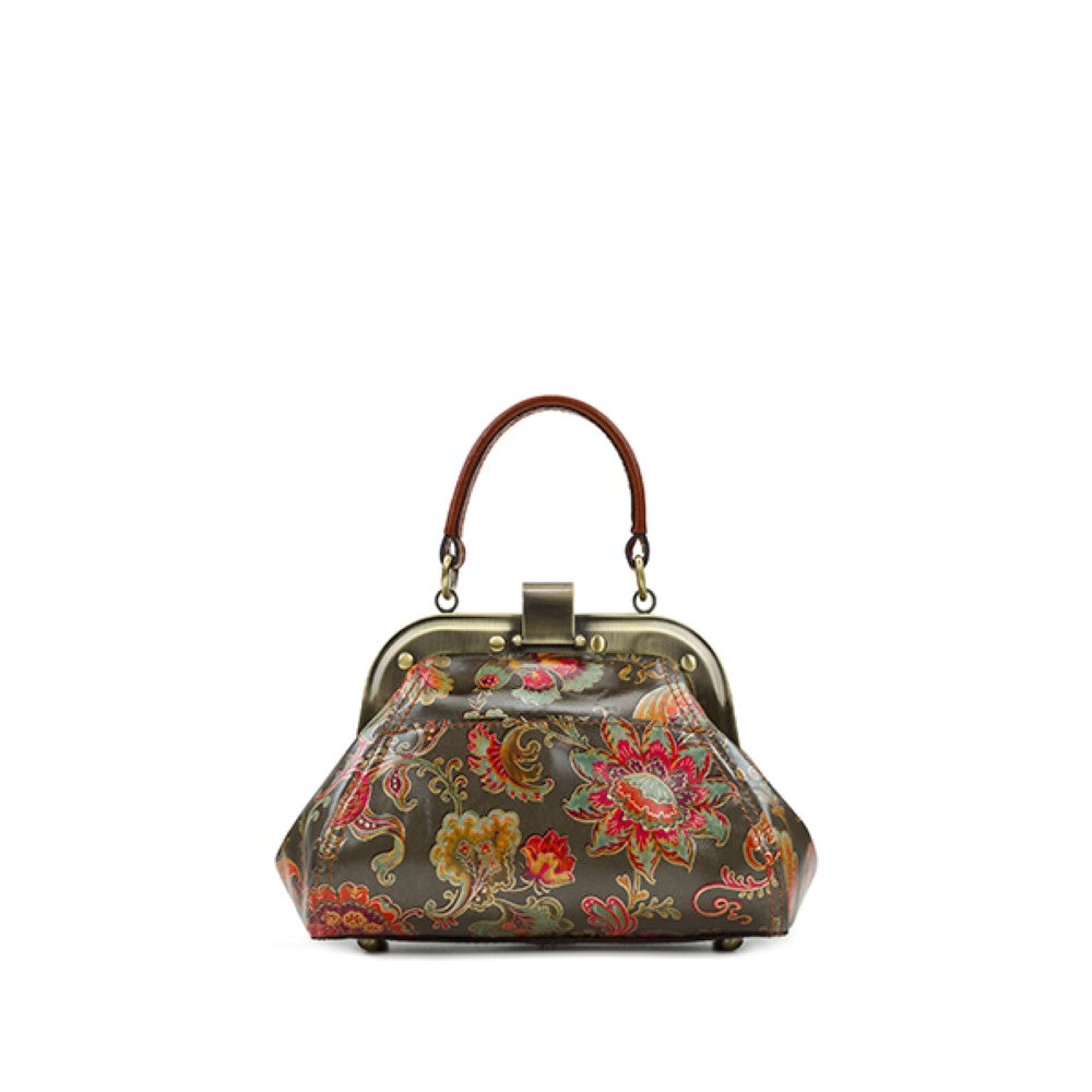 Patricia Nash Conselice Small Frame Satchel Handbag
