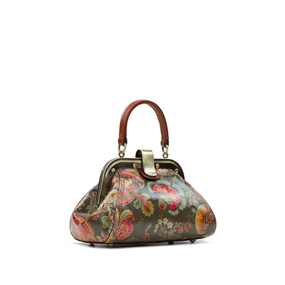 Patricia Nash Conselice Small Frame Satchel Handbag