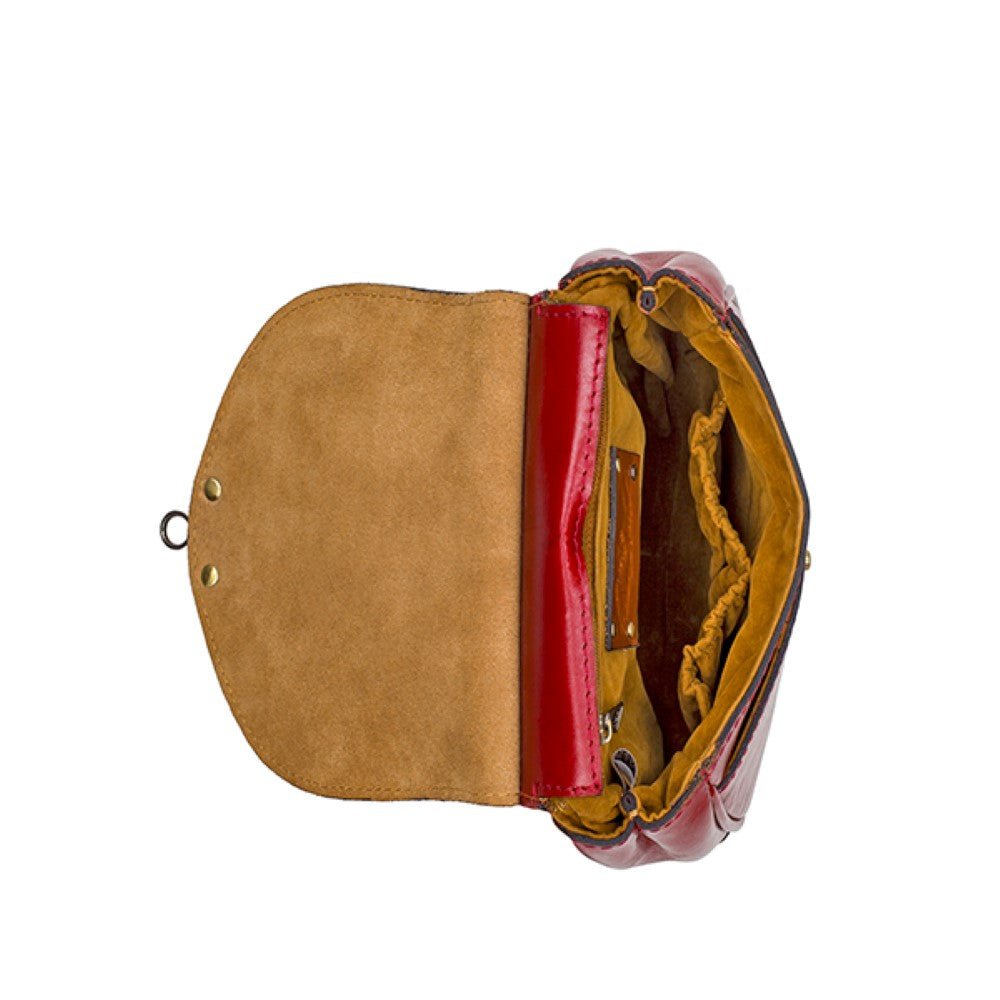 Patricia Nash Rocca Saddle Crossbody Handbag