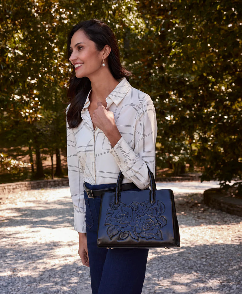 Patricia Nash Genovese Top Handle Crossbody Handbag