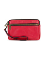 Patricia Nash Viani Vintage Distressed Leather Wristlet