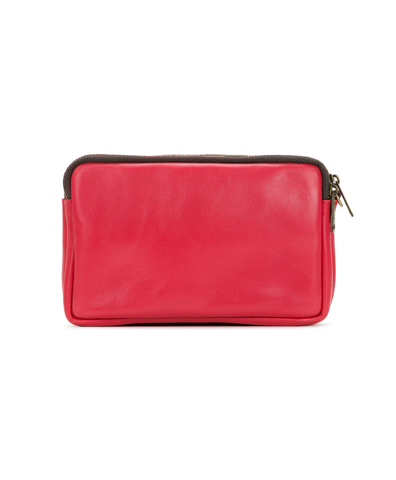 Patricia Nash Viani Vintage Distressed Leather Wristlet
