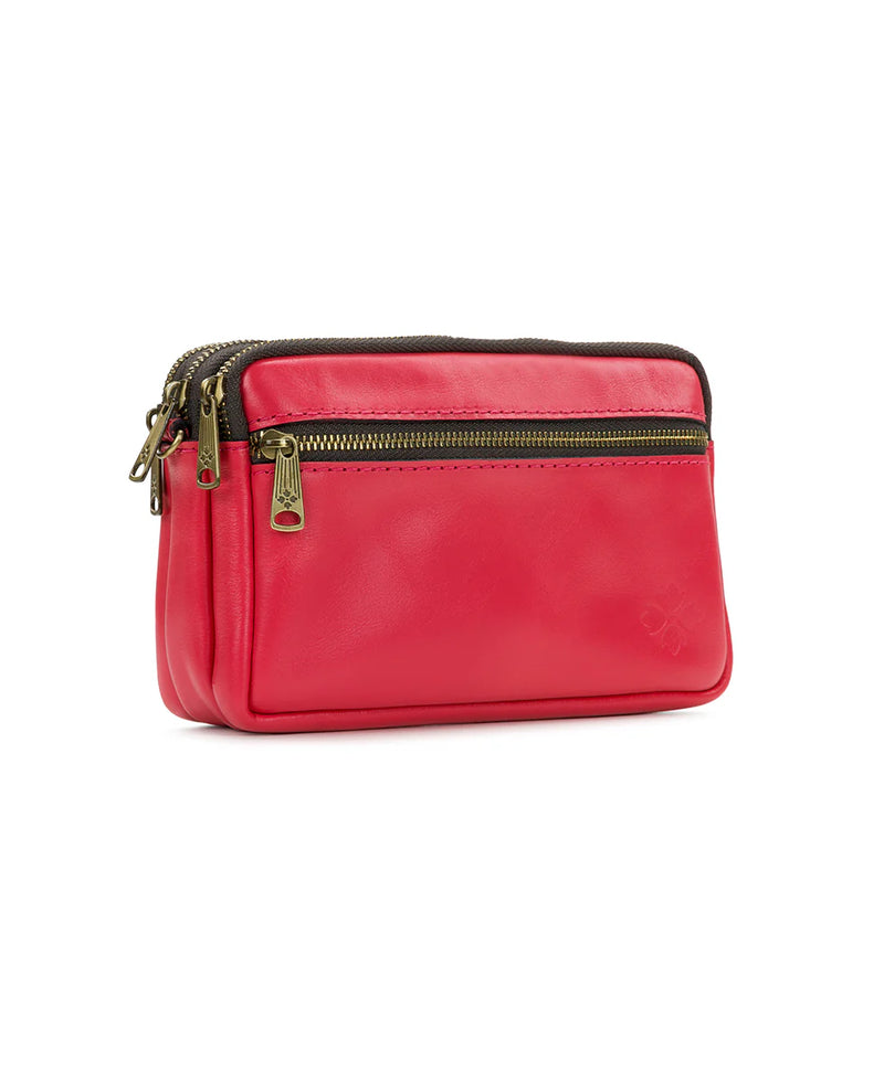 Patricia Nash Viani Vintage Distressed Leather Wristlet