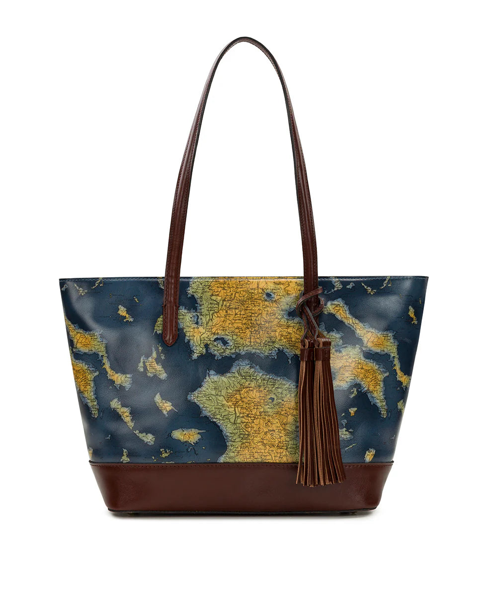 Patricia Nash Verzi Tassel Tote Handbag