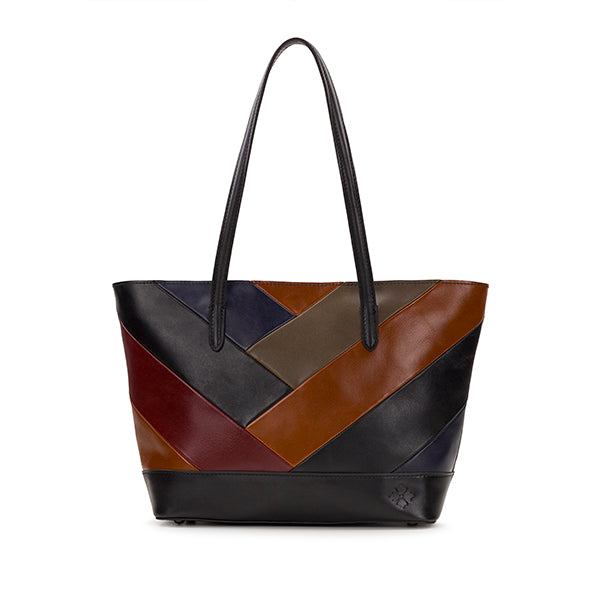 Patricia Nash Verzi Colorblock Retro Tote Handbag