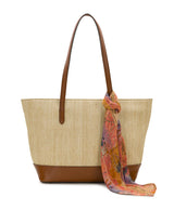 Patricia Nash Verzi Tote Handbag With Scarf