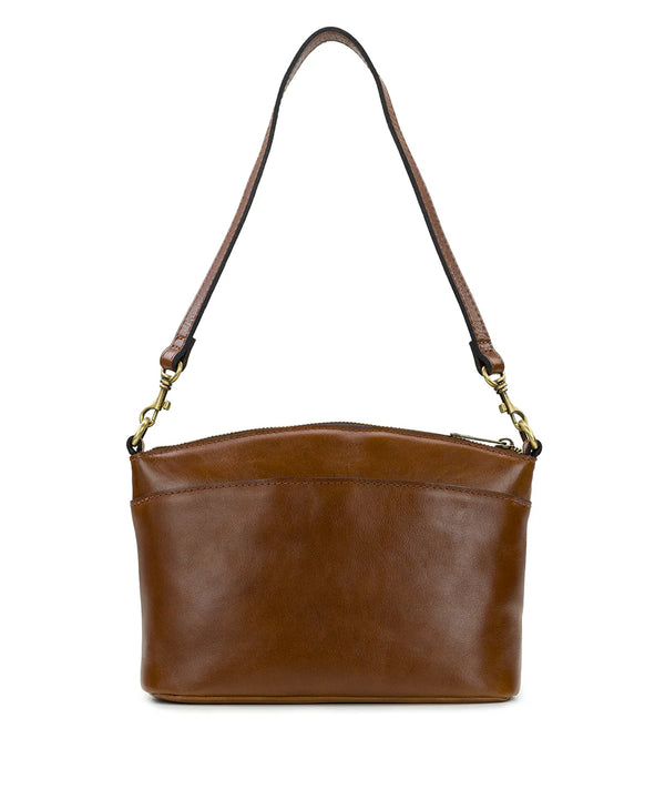 Patricia Nash Arlee Vintage Distressed leather Crossbody Handbag