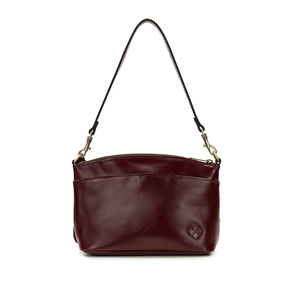 Patricia Nash Arlee Suede Leather Weave Crossbody Handbag