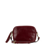 Patricia Nash Josie Vintage Destressed Leather Crossbody Handbag