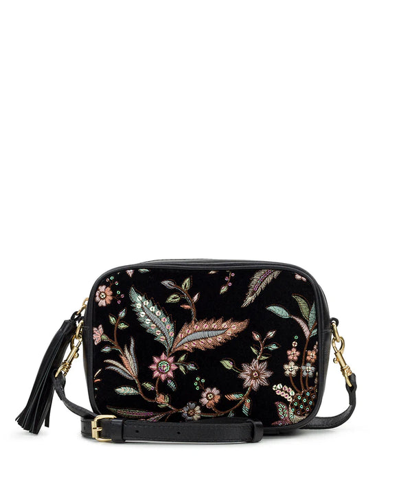 Patricia Nash Josie Velvet Jacquard Crossbody Handbag