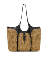 Patricia Nash Santorini Woven Satchel Handbag