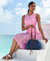 Patricia Nash Mouliana Drawstring Satchel Handbag
