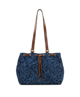 Patricia Nash Mouliana Drawstring Satchel Handbag