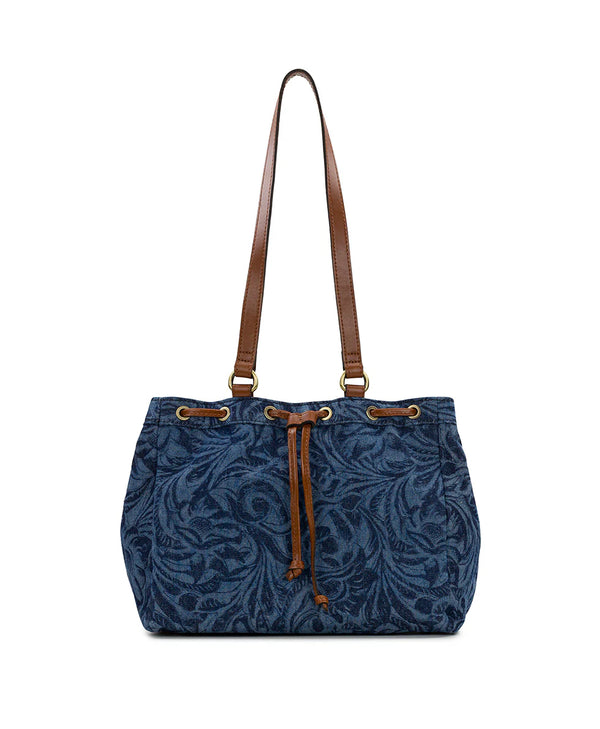 Patricia Nash Mouliana Drawstring Satchel Handbag