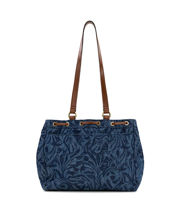 Patricia Nash Mouliana Drawstring Satchel Handbag