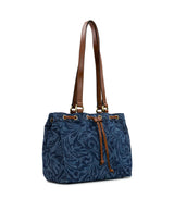 Patricia Nash Mouliana Drawstring Satchel Handbag