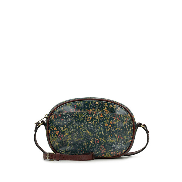 Patricia Nash Elexis Vintage Distressed Leather Crossbody Handbag