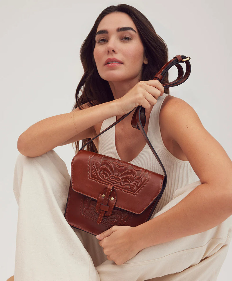 Patricia Nash Marciana Flap Crossbody Handbag