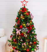 Evergreen Holiday Traditions 6' Tree with 150 LED Lights and 120 Ornaments and Storage Bag