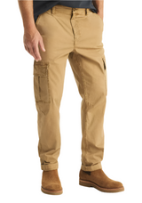 Nautica Mens Garment Dyed Pleated Cargo Pants