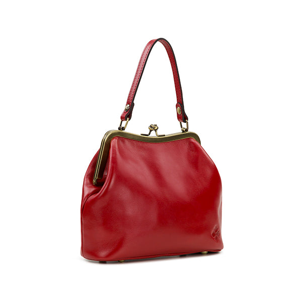 Patricia Nash Laureana Frame Satchel Handbag With Scarf