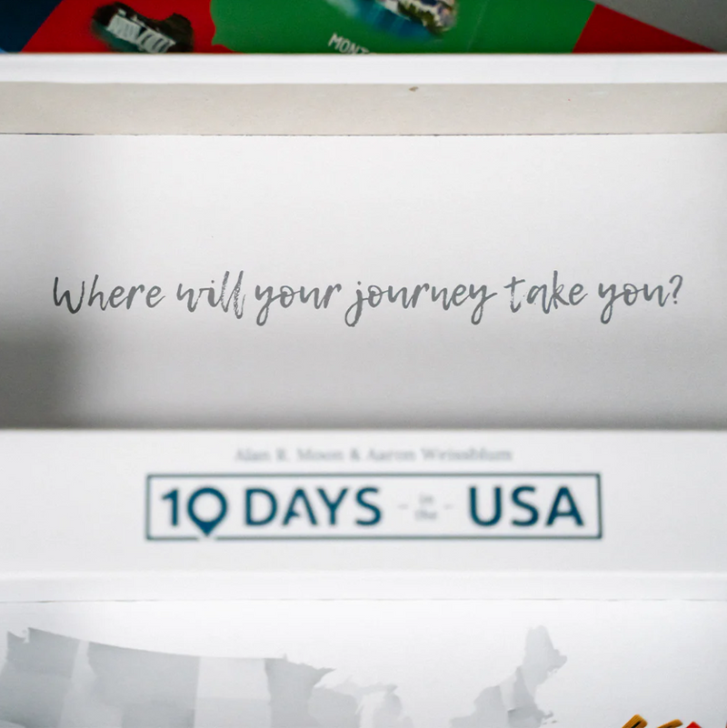 The OP Games 10 Days In The USA Board Game