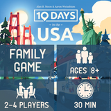 The OP Games 10 Days In The USA Board Game