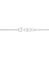 Effy 14K White Gold Sapphire & Diamond Halo Pendant Necklace
