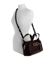 GUESS Allison Box Satchel Handbag