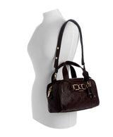 GUESS Allison Box Satchel Handbag