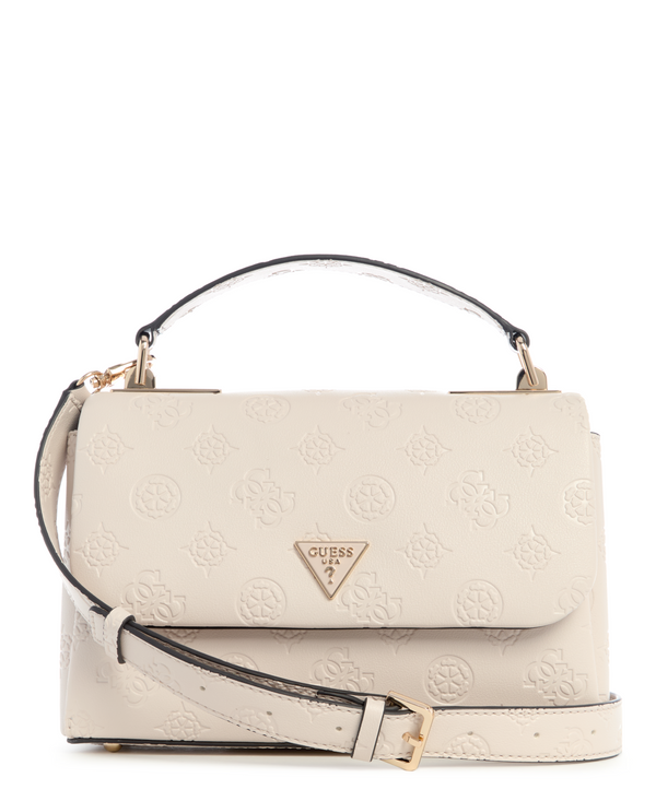 GUESS Tisha Top Handle Flap Crossbody Handbag