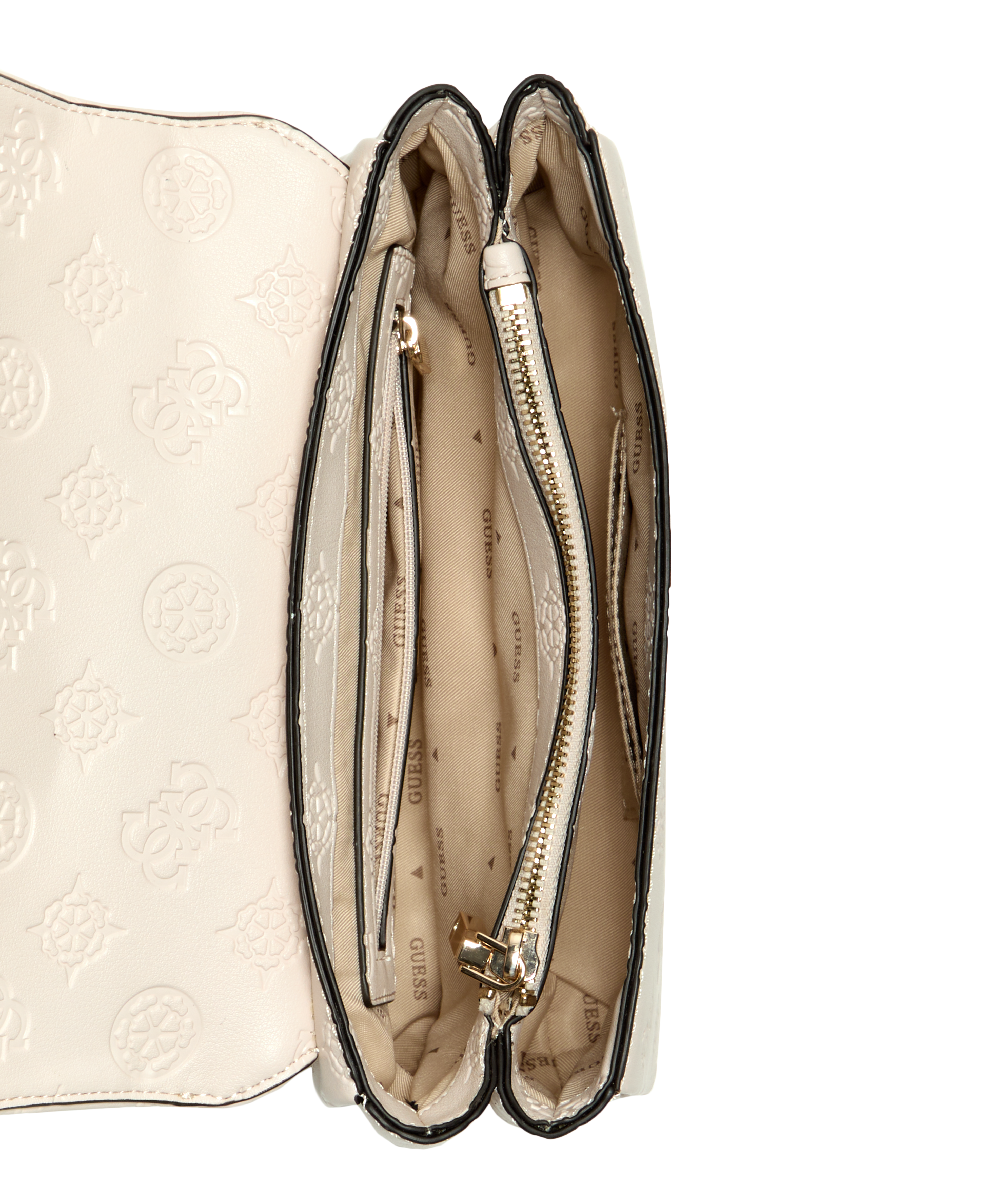 GUESS Tisha Top Handle Flap Crossbody Handbag