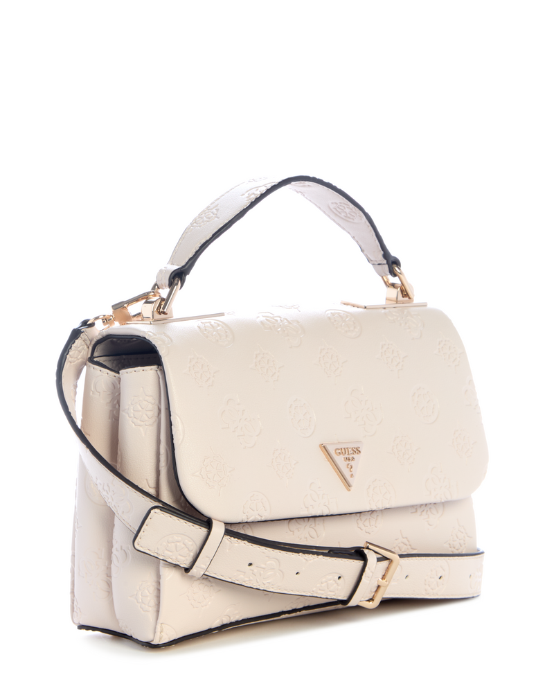GUESS Tisha Top Handle Flap Crossbody Handbag