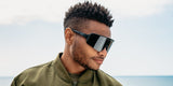 Blenders Eyewear Eclipse X2 Polarized Sunglasses - Jet Line