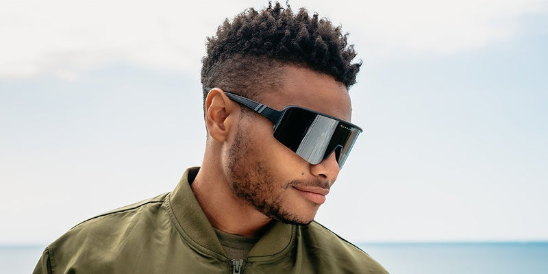 Blenders Eyewear Eclipse X2 Polarized Sunglasses - Jet Line