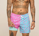 Chubbies Mens The Pacific Grids 5.5" Classic Lined Swim Trunks