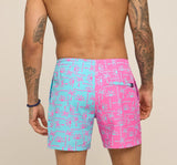 Chubbies Mens The Pacific Grids 5.5" Classic Lined Swim Trunks