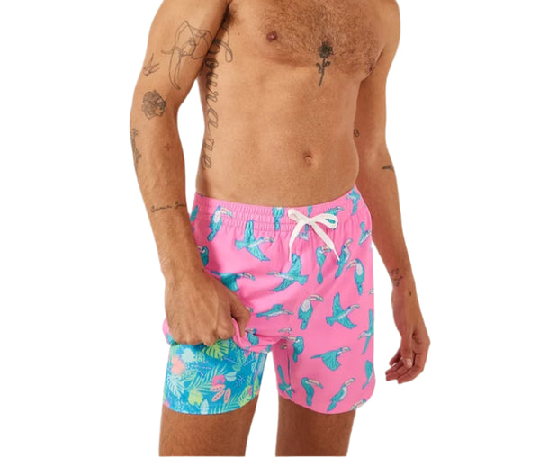 Chubbies Mens The Toucan Do Its 5.5" Lined Classic Swim Trunks