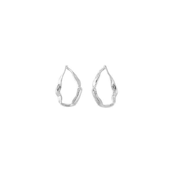 UNOde50 Tide Silver-Plated Maxi Link Earrings