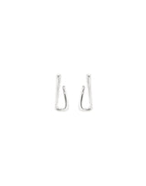 UNOde50 For U Silver-Plated Link Shaped Earrings