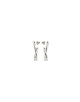 UNOde50 For U Silver-Plated Link Shaped Earrings