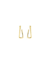 UNOde50 For U Gold-Plated Link Shaped Earrings