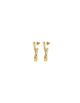 UNOde50 For U Gold-Plated Link Shaped Earrings