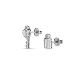 UNOde50 Unlock Silver Plated Earrings