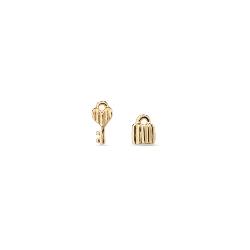 UNOde50 Unlock Gold Plated Earrings