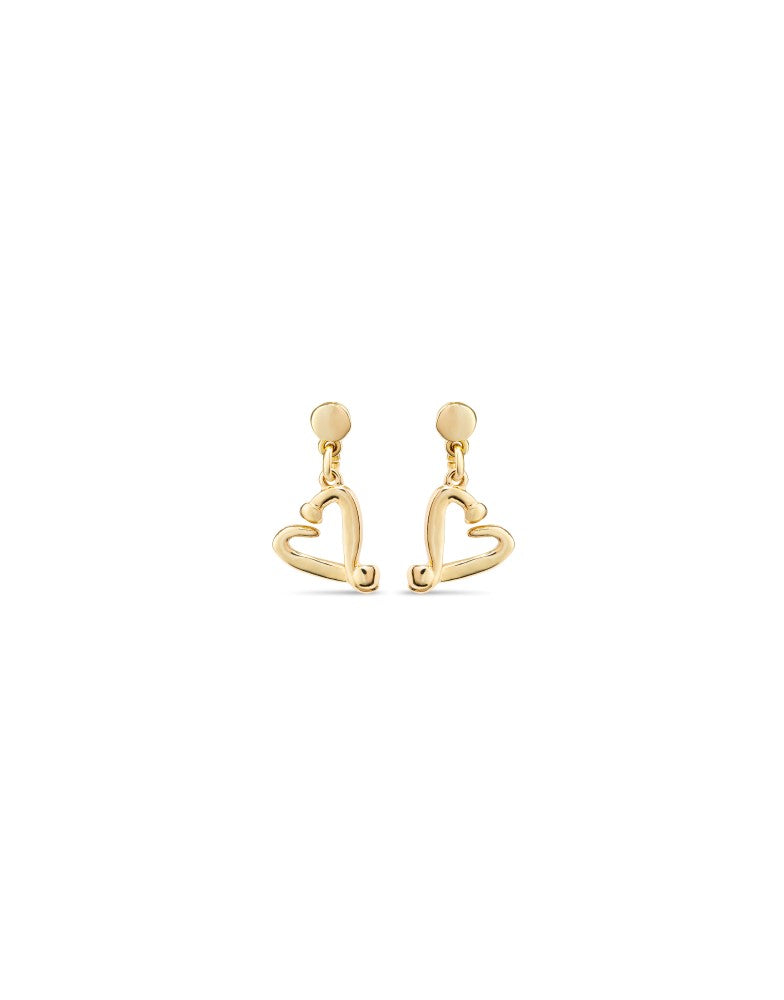 UNOde50 One Love Gold Plated Earrings